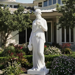 Tay Chạm Khắc Đá Cẩm Thạch và đá điêu khắc hiện đại tùy chỉnh sang trọng Nhà thờ & vườn trang trí ngoài trời & trong nhà sử dụng - Product Image 2