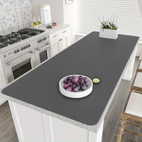 Tapis de comptoir de cuisine en silicone extra-large 60x120cm, tapis de table antidérapant résistant à la chaleur, tapis de table en silicone le plus vendu