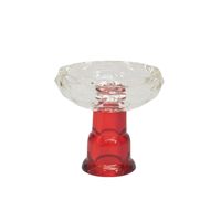 Tête de chicha en verre cristal radiante 8,5x9cm 5 couleurs Bols de chicha narguilé Accessoires de luxe pour chicha