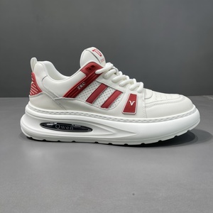 Zapatos Casuales de Diseño de Lujo para Hombre, Color Blanco Grueso, Nuevos de Primavera, Modelo Black Torre, con Forro de Malla Transpirable y Suela Sintética Deportiva - Product Image 3