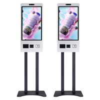Terminal tactile HONGNUO pour commande facile avec logiciel personnalisé, kiosque de commande automatique pratique pour restaurant, café, restauration rapide