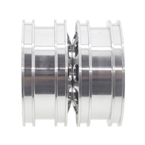 EParthub Modèle de <span class=keywords><strong>voiture</strong></span> <span class=keywords><strong>1</strong></span>/14 <span class=keywords><strong>Tamiya</strong></span> Tracteur CN _*-C Roues métalliques pour boue, roues avant et roues arrière (une paire) - Product Image 3