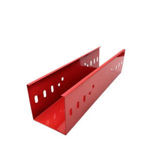 Kim loại cáp máng loại chống cháy Cáp khay với sơn tĩnh điện nhúng nóng mạ kẽm thép không gỉ Trunking - Product Image 1