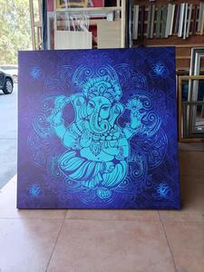 Large Size <strong>Buddha</strong> <strong>Painting</strong> Framed Wall Arts on <strong>Canvas</strong> Custom Prints for Living Room Decor - Product Image 3