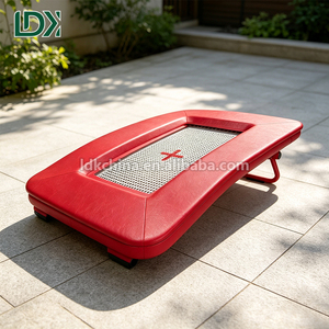Tapis de gymnastique <span class=keywords><strong>rectangulaire</strong></span> réglable pour l'entraînement à la gymnastique et la pratique du saut - Product Image 4