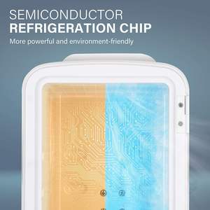 Mini-réfrigérateur thermoélectrique portable 8L 10L, écoénergétique, pour hôtel, extérieur, maison, voiture, lait maternel - Vente en gros - Product Image 4