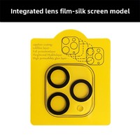 Protection d'écran en verre trempé anti-rayures pour caméra 3D en mode nuit X619-1 2024, pour mobiles 16 Plus et 16 Pro Max – Vente Flash