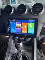 Autoradio Android 9 pouces avec écran tactile, Carplay, GPS, navigation pour Audi TT 2006-2014