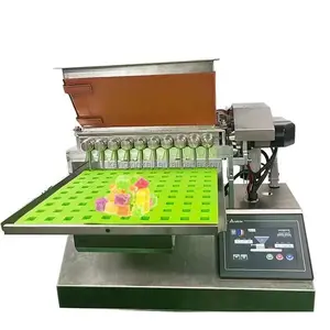 With best quality small Table Top Chocolate Candy Making Machine gummy depositor