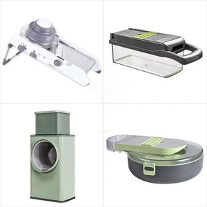 Food Chopper Wholesale Wireless Portable Fruit Multifunctional Vegetable Grapefruit Manual Lemon Slicer Stainless Steel - Product Image 3