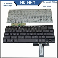 Clavier d'ordinateur portable HK-HHT pour Asus UX31 Noir Clavier US Claviers externes universels pour ordinateurs portables Sans rétroéclairage