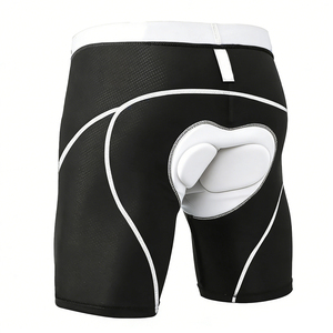 <span class=keywords><strong>Pantaloncini</strong></span> e Leggings da Ciclismo Personalizzati in Tinta Unita per Uomo, <span class=keywords><strong>Pantaloncini</strong></span> Imbottiti Professionali da Ciclismo - Product Image 2