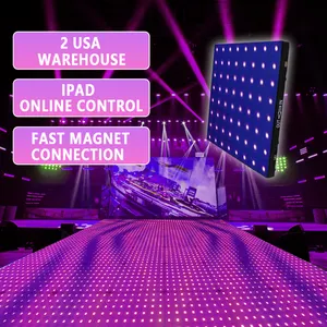 Portable Nightclub Furniture LED Dance Floor with Pixel and Starlit Effects