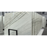 Dalle de marbre blanc Calacatta personnalisée, nouvelle dalle de marbre naturel blanc pour plan de travail de cuisine, dessus de lavabo, mur