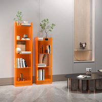 Vitrine moderne en acrylique personnalisable et détachable à 4 étagères pour centre commercial, magasin de vêtements, sacs, bijoux, chaussures, ornements