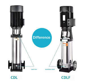 Bomba centrífuga vertical multietapa multifuncional <span class=keywords><strong>CDL</strong></span>/CDLF sin autocebado para transporte de líquidos industriales 3HP 5HP - Product Image 4