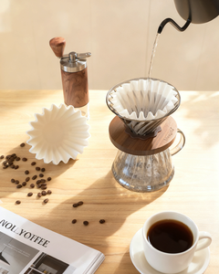 Filtro de Café Cónico de Papel Clásico, Ecológico y Desechable, con Orejeras <span class=keywords><strong>para</strong></span> Colgar, de Grado Alimenticio, Portátil, de Alta Calidad, Fácil de Usar y <span class=keywords><strong>Limpiar</strong></span> - Product Image 2