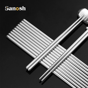 Sanosh thanh lịch cao cấp 304 thép không gỉ đũa chống trượt thiết kế chất lượng cao và bền cho nhà hàng khách sạn sử dụng - Product Image 5