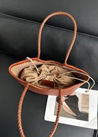 Nouveau Sac à Main Tissé de Luxe pour Femme, Style Designer, Élégant, Collection Été 2026, Sac Bandoulière pour le Shopping et les Voyages