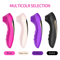 Leistungsstarker Saugvibrator für Klitoris und Brustwarzen sowie G-Punkt-Stimulator mit 7 Modi, Oraler Vakuum-Stimulator mit Magnetladung für Frauen