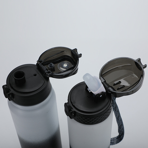 SilverJet Stainless Steel Water <b>Bottle</b> <b>750ml</b> Vacuum Insulated Straw Type Wide Mouth For Hiking Biking Sports Camping - Product Image 4