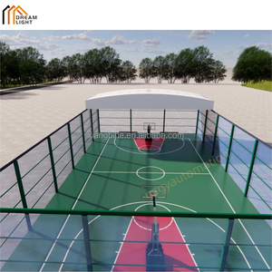 Baldacchino per eventi su larga scala sospeso per capannone automatico scorrevole campo da basket pieghevole Mobile a baldacchino elettrico retrattile - Product Image 4