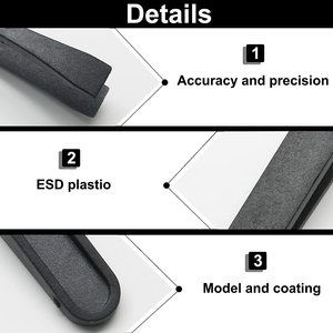 Pinces en plastique antistatiques ESD, pinces antimagnétiques pour salle blanche, pour l'électronique - Product Image 3