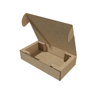 Boîte d'expédition en carton brun extra-robuste avec insert personnalisé pour haut-parleurs de téléphone portable, anti-écrasement, recyclable