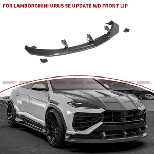 ลิ้นกันชนหน้าคาร์บอนไฟเบอร์แห้ง Lamborghini Urus SE รุ่น WD Style น้ำหนักเบา ช่วยเพิ่มแรงลมข้างขึ้น ดีไซน์สปอร์ตสำหรับมอเตอร์สปอร์ต - Product Image 4