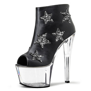 Chaussures à plateforme pour femmes de 17 cm, chaussures de fétiche, danseuse de pole, stripteaseuse, mode sexy, <span class=keywords><strong>grande</strong></span> danseuse de club, gothique, robe complète, chaussures de fétiche, chaussures de drag - Product Image 4