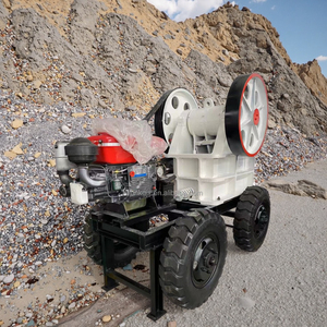 Hiệu quả cao di động nhỏ hàm Máy Nghiền PE 250x400 đá DIESEL hàm Máy Nghiền đá granit hàm Máy Nghiền đá vôi hàm Máy Nghiền - Product Image 1