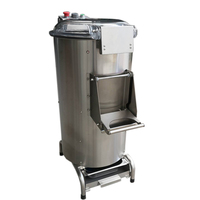 Éplucheur commercial entièrement automatique de légume racine de machine d'épluchage et de nettoyage de pomme de terre d'acier inoxydable pour l'équipement de cuisine