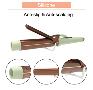 Plancha de Pelo Eléctrica Profesional de 450 Grados, <span class=keywords><strong>Rizador</strong></span> de Pelo de Barril Grande de Titanio y Aluminio - Product Image 4