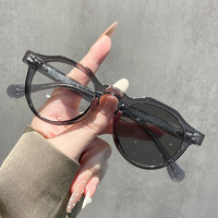 Nouvelles montures de lunettes unisexes rondes en TR90 MK10459 pour tous les types de visage, anti-lumière bleue, photochromiques, verres transitionnels Photogray