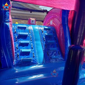 WINWAYTOYS Tobogán Inflable Comercial de PVC, Combinación de Doble Tobogán Galaxia, 8x4m o Tamaño Personalizado, Fácil de Instalar para Diversión - Product Image 5