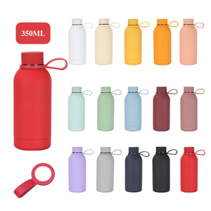 Custom Marketing Promotional Smart Drink Bottles Vacuum Insulated Stainless Steel Thermos Water Sports Drinkware With Strap