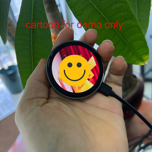 Badge électronique programmable DIY pour affichage photo, épinglette animée, vidéo d'idole, épinglette LED intelligente <span class=keywords><strong>personnalisable</strong></span> pour <span class=keywords><strong>sac</strong></span> à <span class=keywords><strong>dos</strong></span>, jouets Pixel Art - Product Image 6