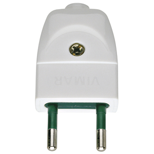2P 10A <b>S10</b> Axial White Plug 13mm Length 6mm Width 1.2mm Height - Product Image 1