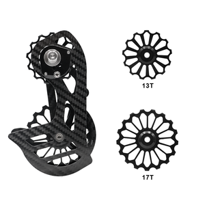 Cambio Trasero RIDERACE <span class=keywords><strong>para</strong></span> <span class=keywords><strong>Bicicleta</strong></span>, de Fibra de Carbono, 13T/17T, con Rodamientos Cerámicos, <span class=keywords><strong>para</strong></span> <span class=keywords><strong>Shimano</strong></span> R6700 R6800 R7000, Accesorios <span class=keywords><strong>para</strong></span> <span class=keywords><strong>Bicicleta</strong></span> - Product Image 3
