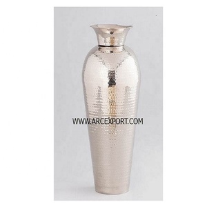 Antique Silver Long <b>Vases</b> New Design Latest Best Quality Fancy Wholesale Long <b>Vase</b> <b>for</b> <b>Sale</b> Metal <b>Vases</b> In Reasonable Prices - Product Image 1