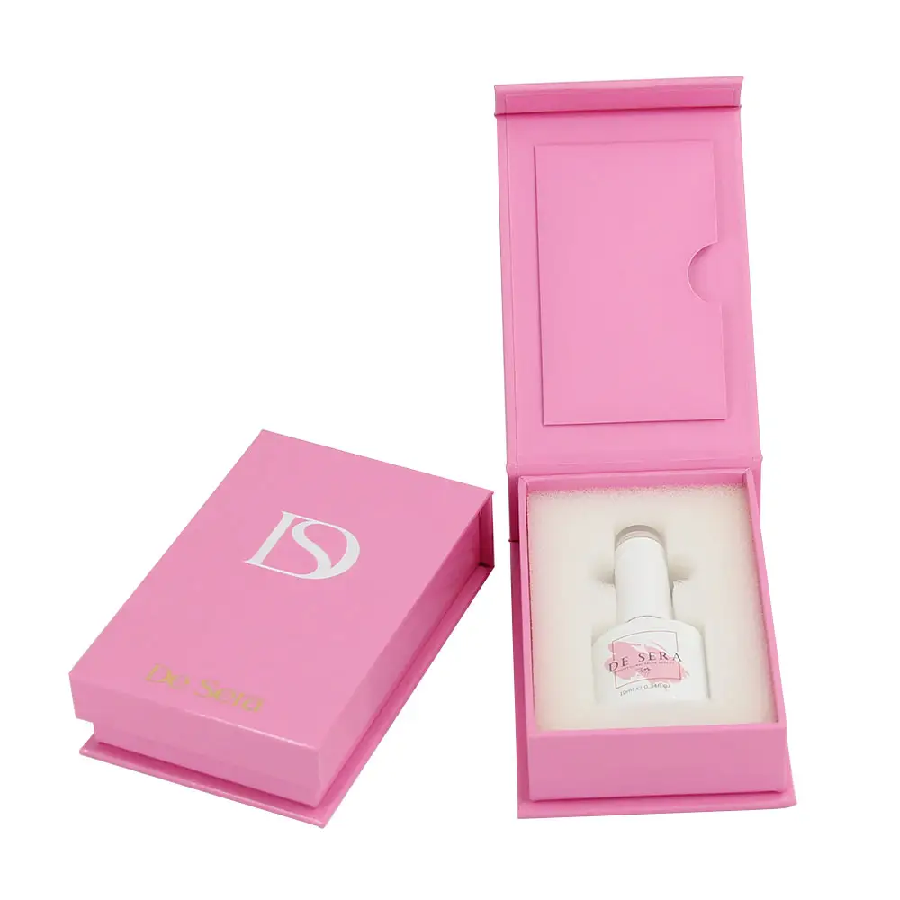 2022 new arrival premium cosmetic nail polish box personalized cosmetic set box lead the industry cosmetic box design packaging