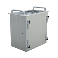 Châssis de rack modulaire en aluminium extrudé 4U, subrack pour cartes CPCI VPX, serveur, boîtier robuste en acier galvanisé, personnalisable OEM