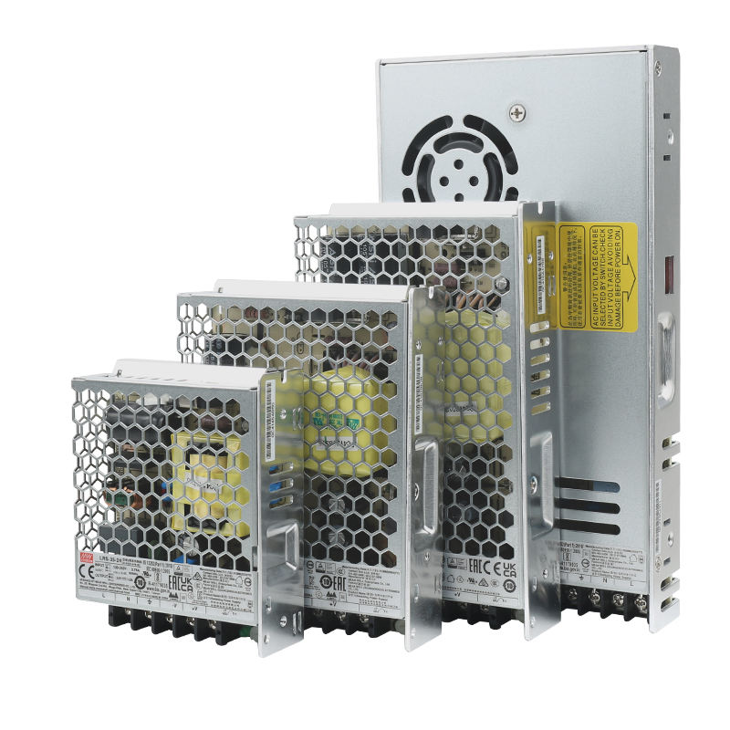 Meanwell LRS Ac Dc 35w 50w 75w 100w 150w 200w 350w 450w 600w Power 5v 12v 15v 24v Led Single Output Switching Power Supply