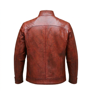 <b>Jacket</b> for <b>man</b> <b>Leather</b> <b>Jackets</b> <b>Men</b> Autumn Popular Style <b>Men</b> <b>Leather</b> <b>Jacket</b> Wholesale Fashion <b>Leather</b> <b>Jacket</b> Low Price - Product Image 2