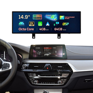 Aggiornamento Schermo Originale Serie 5 con Sistema Android 13.0, Display da 14,9 Pollici con CarPlay Wireless e Android <span class=keywords><strong>Auto</strong></span> per BMW - Product Image 1