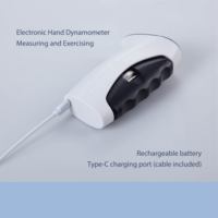 Appareil d'exercice avec compteur électronique, pince de musculation 2-en-1, entraîneur de préhension numérique, dynamomètre de main