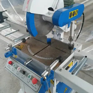 Manufacture Direct Supply Aluminum PVC UPVC Single Head Cutting Saw Window Door Making Machine