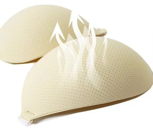 Patch poitrine en tissu maillé coupe ronde brosse à main technique perlée Silicone caoutchouc sein jour de mariage rassemblement grand petit sous-vêtement - Product Image 6