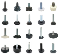 ODM Personnalisé Plastique Injection Type Réglable Réglage Ajusteur Chambre Table Canapé Niveleur Nivellement Jambe Pieds