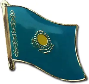 קזחסטן פין המדינה פין שימוש דבק השמטת תהליך וחומר הוא אבץ סגסוגת בגדים ללבוש קישוט